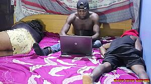 After night class, my course mate said, 'Let's defend the project,' then fucked my girlfriend.