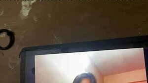 Feeling emotional about my cum tribute to sexy Indian aunty.