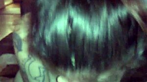 Pregnant girl in homemade video