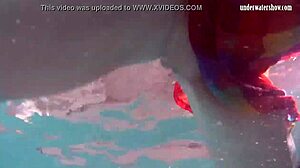 Redhead B Nikita Vodorezova Gets Naked Fast Underwater In Public Pool And Beach