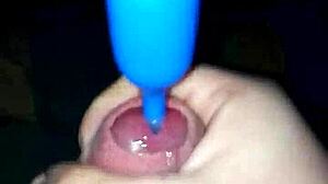 handjob mit plugin und cumshot