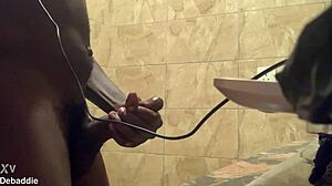 My Neighbor's Hard Big Black Cock Ready To Dive Deeper