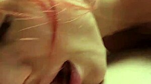 Pretty Redhead Slut Licks Tight Pussy In Homemade Threesome With Lovers