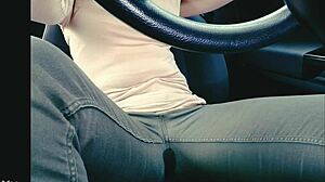 Older Sister Stuck In Traffic Wets Herself