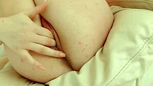 Alessandra Jane Fingers Herself to Orgasm