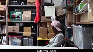 Teen Undergoes Intense Office Interview with Blowjob and Fucking