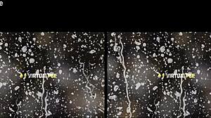 Blonde Teen Feels Intense VR Piss and Dildo Pleasure