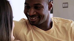 Hairy teen 18+ banged by bbc in group interracial