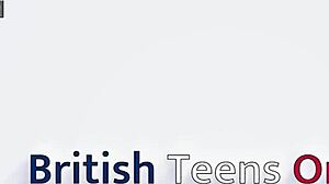 young emo student experiments with machine in uniform