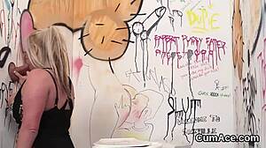 Wicked Centerfold Eats Cumshot