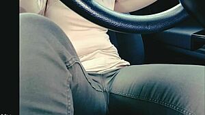 Older Sister Stuck In Traffic Wets Herself