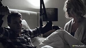 Kit Mercer GIVES a HANDJOB to her STEPSON!