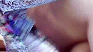 Hairy Mature Woman Flashes Pussy in Public Park