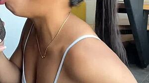 She satisfies her eating bbc with stepbrothers