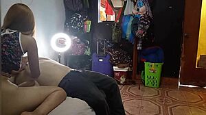 Latina craves pizza guy to knead her ass.