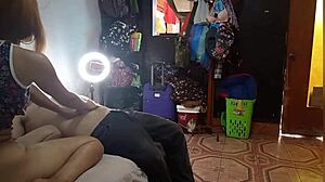 Latina craves pizza guy to knead her ass.