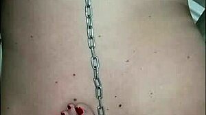 Mistress Kantalis Humiliates Bound Ebed Outdoors