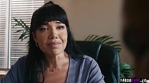 Can these happy newlyweds little 18+ puck and isiah maxwell really enjoy their intimate fuck with a big cock in lingerie and stockings?