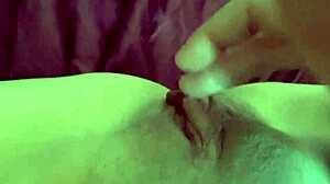 The Italian MILF Artemisia Love explored her shaved pussy in a solo POV session with intense fingering and moans.