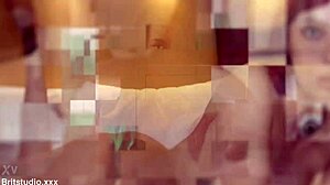 school twins in detention get inspected by teacher for misbehavior