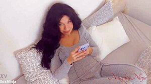 Step-mom helps me with my viagra boner by fucking my monster cock