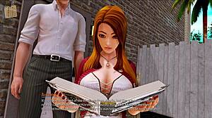 Exploring the luxurious harem hotel in game level 341