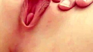 i'm a cute young blonde showing off in amateur video