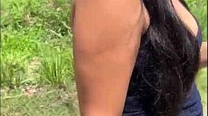 Beautiful Venezuelan Accepts Money for Public Fuck in Dorm Room Close-Up