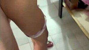 Horny Housewife Hader Screams Dirty Talk During Big Cock Sex!