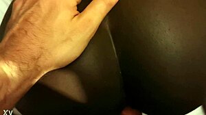 Ebony Asshole Wins Competition Against White Asses