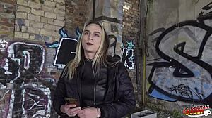 Aura Sin gets hard anal casting from big dick agent