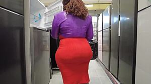 I Met This Big Booty Girl Shopping and Fucked Her Hard!