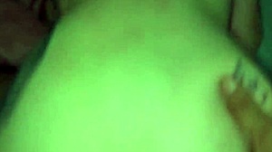 The amateur gives a sloppy blowjob in this intimate scene