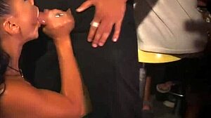 Fucking in bar in front of customers 😏