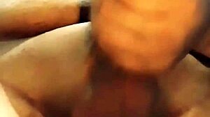 I stroke my cock to release cum in this detailed masturbation session