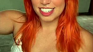 Fucking my neighbor's redhead wife with her big ass in amateur session!