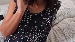 argentina miranda talking on phone with husband while boss fucks her