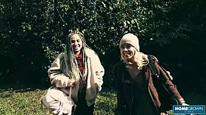 scarlett taylor and naomi enjoy a homemade feast