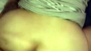 Homemade Booty Bent Over in Slow Motion