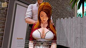 Exploring the luxurious harem hotel in game level 341