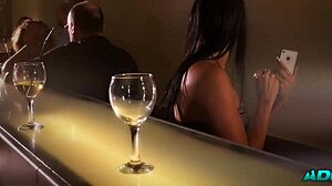 Fucking in bar in front of customers 😏