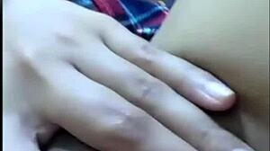 2025 filipina girl has video call sex with guy, paying via crypto for ass handjob facial