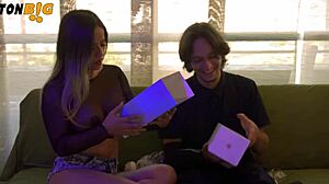 Having Fun Sex with Whore Using Toys, Bisexual Blowjob and Tight Ass Outdoor