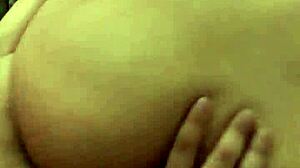 the perfect booty latina teen shows off her big ass and sexy pussy