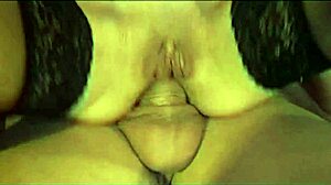 hot lingerie and big cock in ass