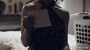 Kit Mercer GIVES a HANDJOB to her STEPSON!