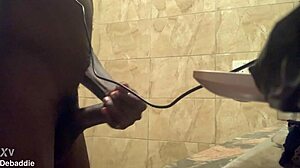 My Neighbor's Hard Big Black Cock Ready To Dive Deeper