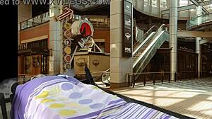 preview of outdoor encounter in shopping mall