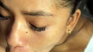 deep blowjob with my stepbrothers bbc -amateur couple- nysdel!