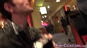 Oh, that babe fucked him so hard in cuckold!